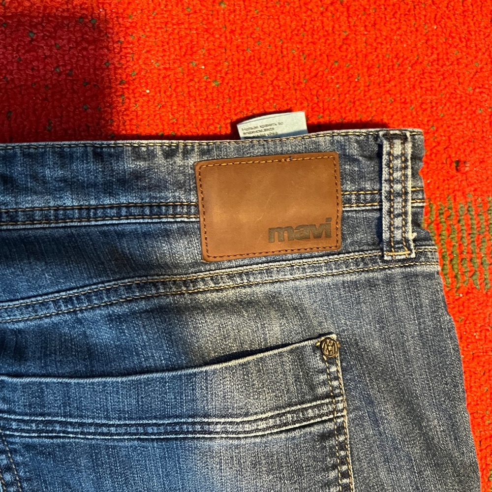 Mavi Men’s MAX Mid-Rise Wide Leg Jeans 40 x 30 - Picture 6 of 9